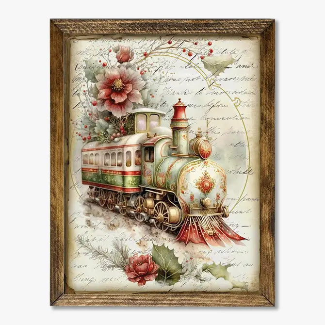 Vintage Christmas store Train