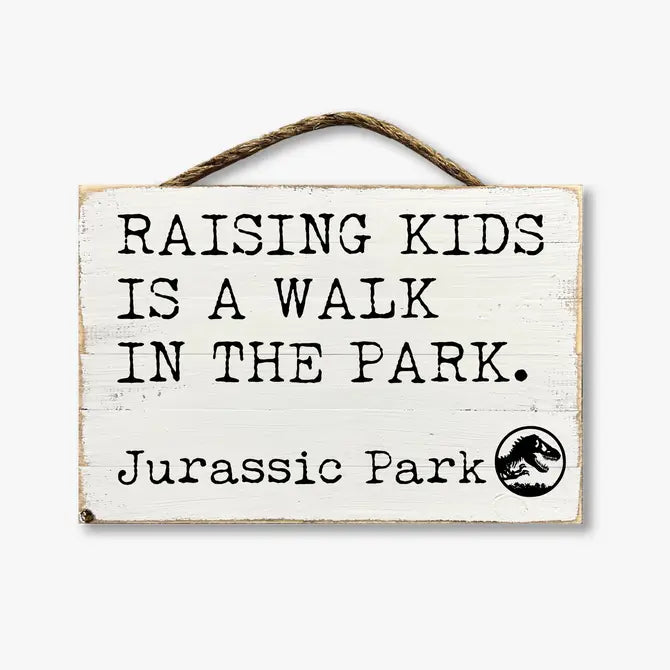 Raising Kids Is A Walk In The Park Jurassic Park