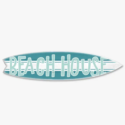 SURF BOARD WALL ACCENT BEACH HOUSE (DARK TEAL)