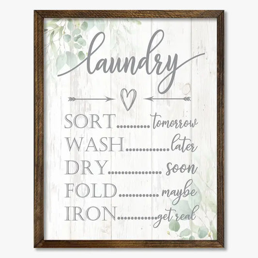 TIMBERLAND FRAME LAUNDRY SCHEDULE