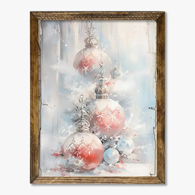 TIMBERLAND FRAME PINK ORNAMENTS