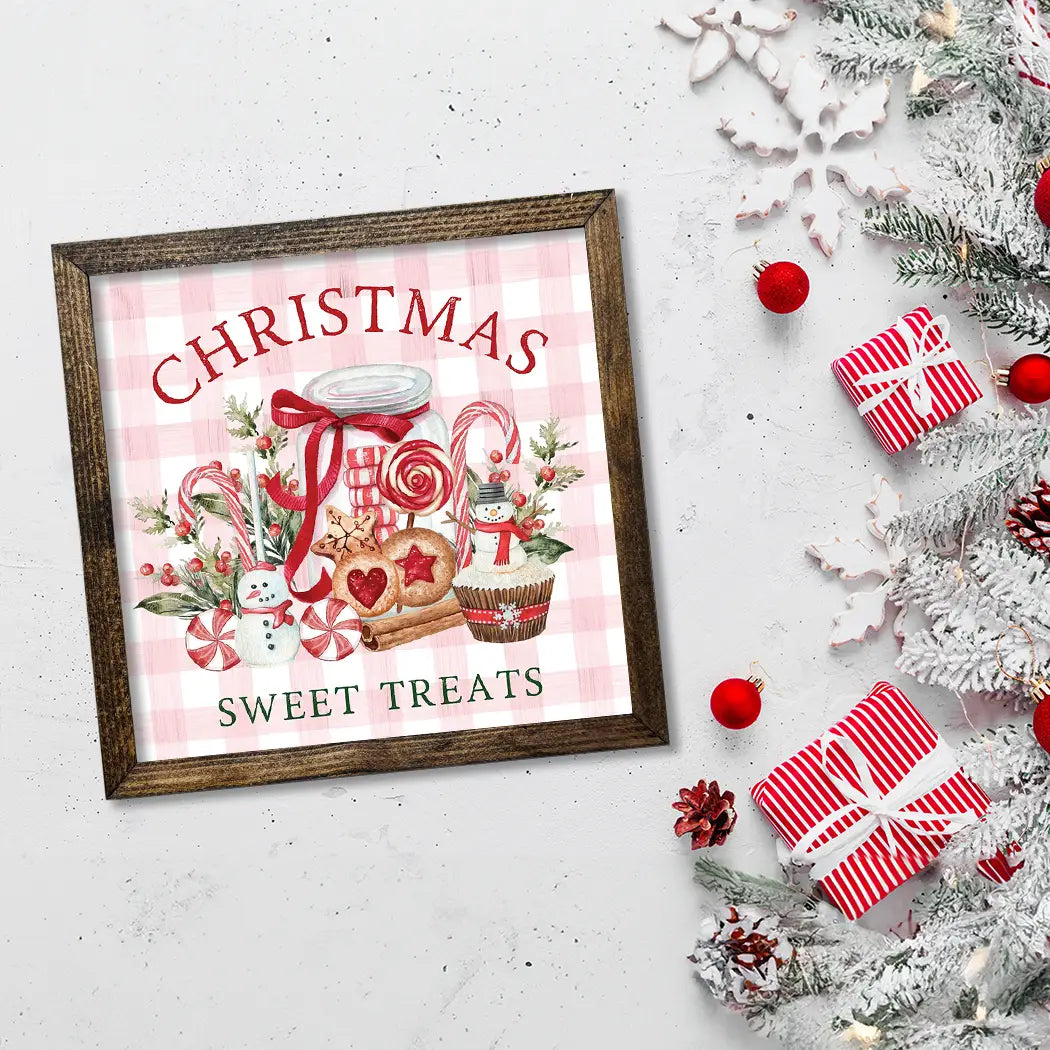 TIMBERLAND FRAME PINK CHRISTMAS SWEET TREATS