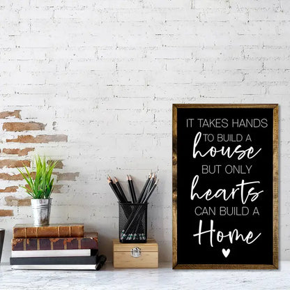 TIMBERLAND FRAME HOUSE HEARTS HOME