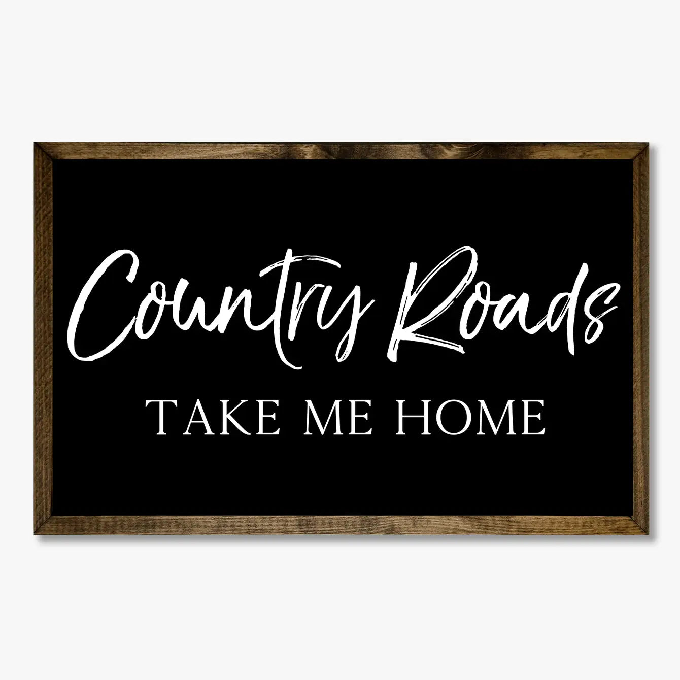 TIMBERLAND FRAME COUNTRY ROADS TAKE ME HOME