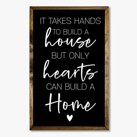 TIMBERLAND FRAME HOUSE HEARTS HOME