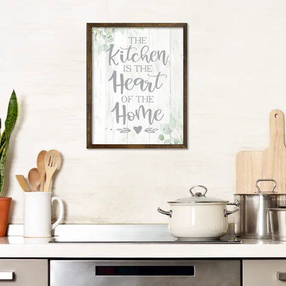 TIMBERLAND FRAME KITCHEN HEART HOME