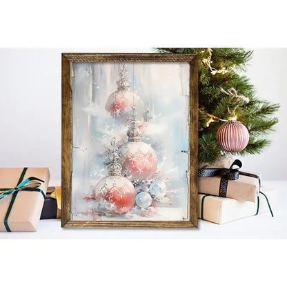 TIMBERLAND FRAME PINK ORNAMENTS