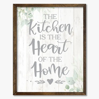 TIMBERLAND FRAME KITCHEN HEART HOME