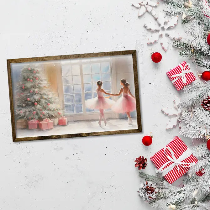 TIMBERLAND FRAME CHRISTMAS BALLERINAS