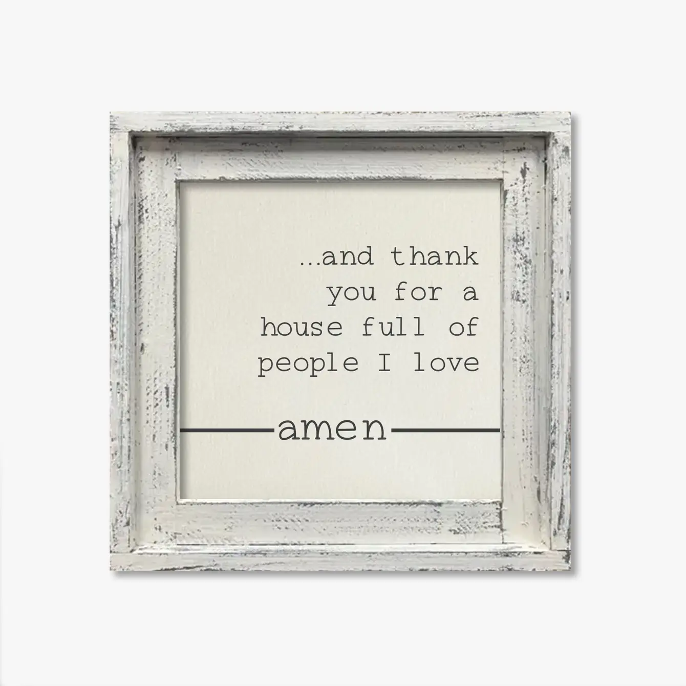 FRAMED CANVAS AMEN