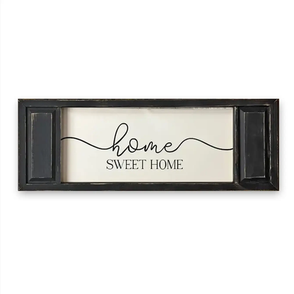 FRAMED CANVAS HOME SWEET HOME