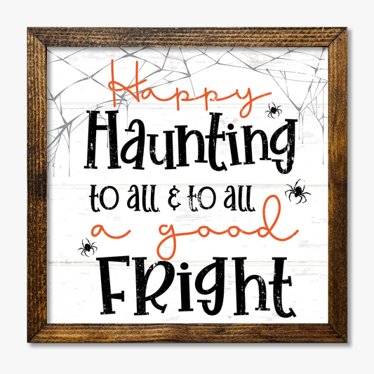 TIMBERLAND FRAME HAPPY HAUNTING TO ALL WHITE