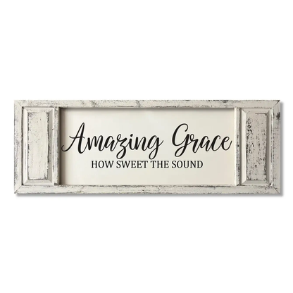 FRAMED CANVAS AMAZING GRACE