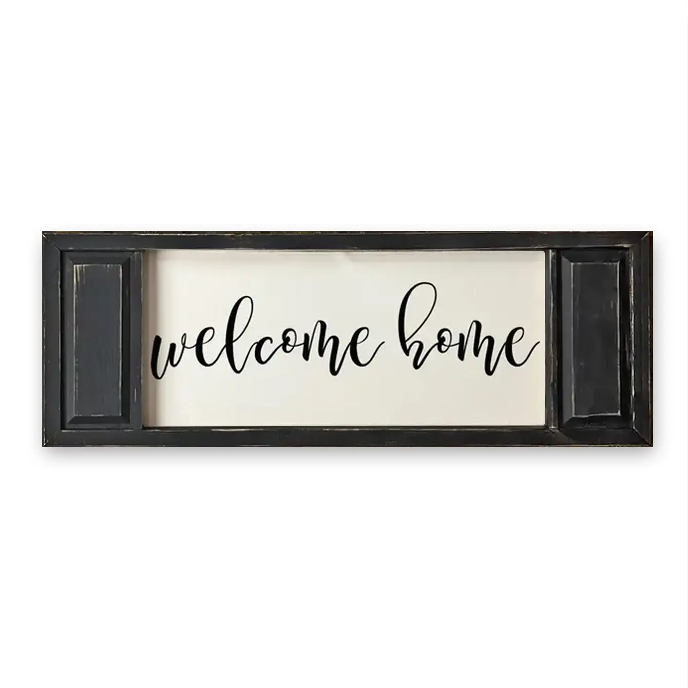 FRAMED CANVAS WELCOME HOME