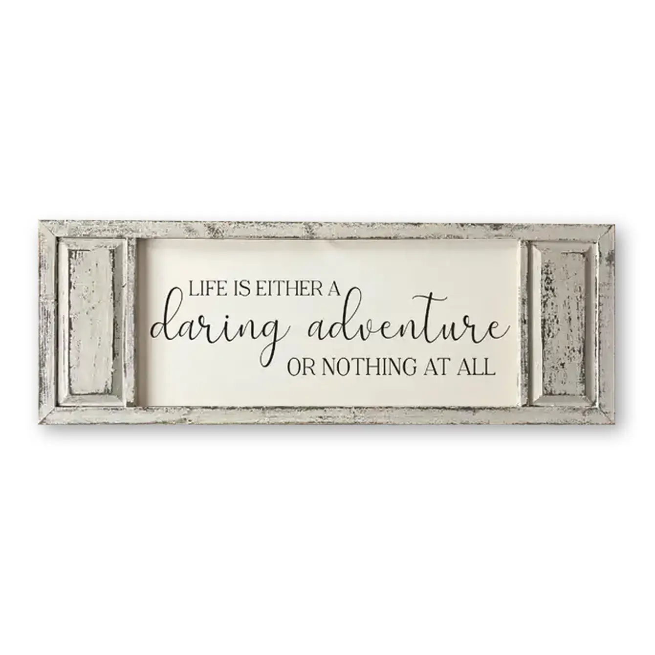 FRAMED CANVAS LIFE IS A DARING ADVENTURE