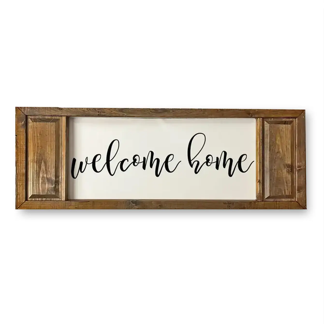 FRAMED CANVAS WELCOME HOME