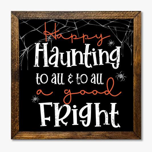 TIMBERLAND FRAME HAPPY HAUNTING TO ALL