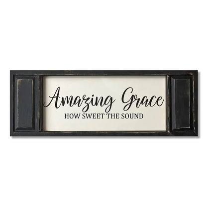 FRAMED CANVAS AMAZING GRACE