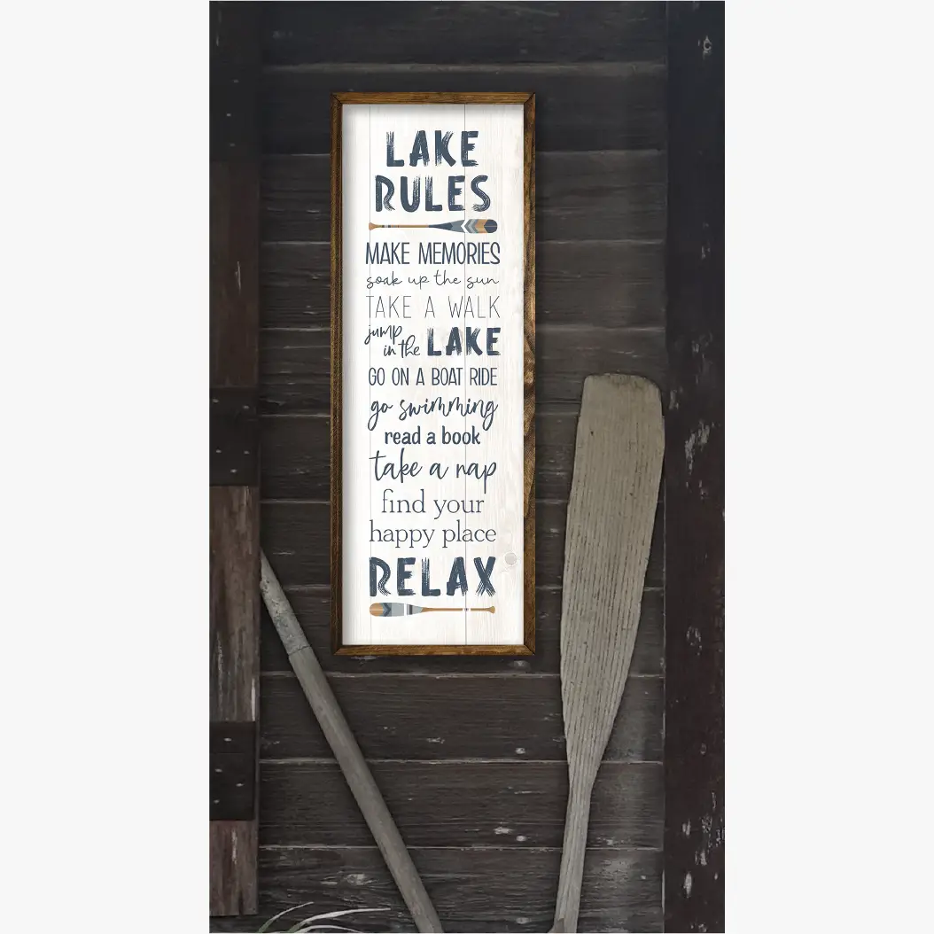 TIMBERLAND FRAME LAKE RULES