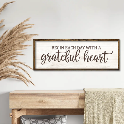 TIMBERLAND FRAME BOHO GRATEFUL HEART