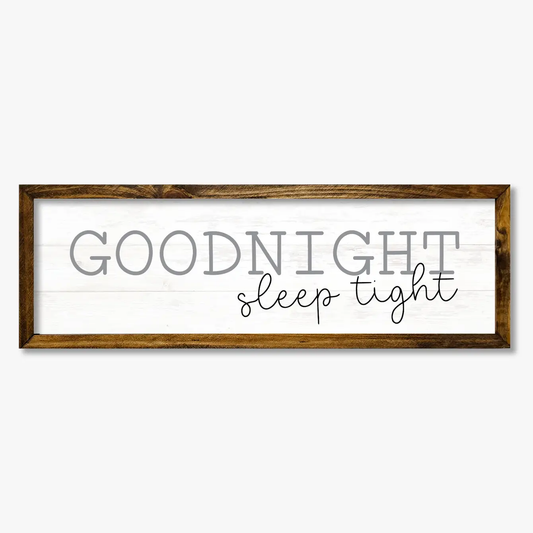 TIMBERLAND FRAME GOODNIGHT SLEEP TIGHT