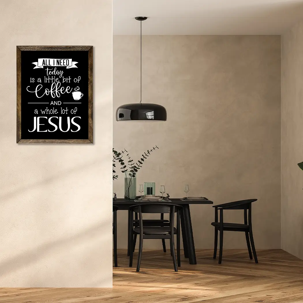 TIMBERLAND FRAME COFFEE AND JESUS BLACK