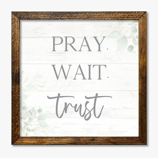 TIMBERLAND FRAME PRAY WAIT TRUST