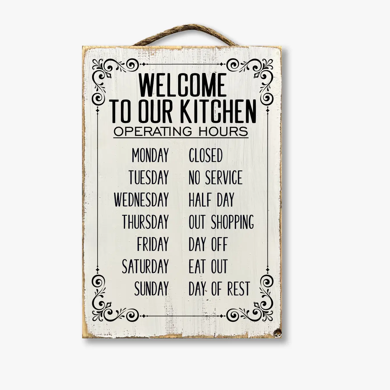 Welcome To Our Kitchen Operating Hours...