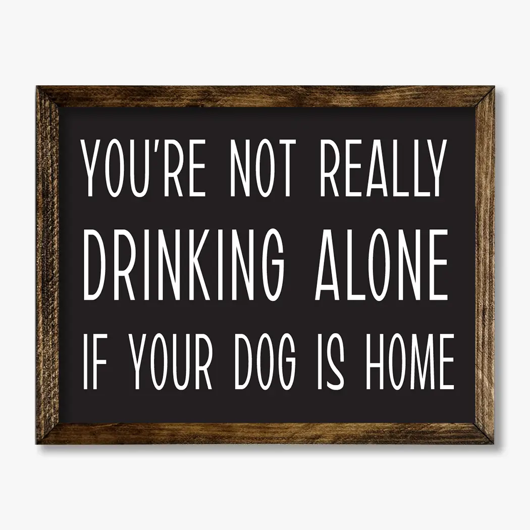 TIMBERLAND FRAME DRINKING ALONE DOG HOME – JarmzDesignsRetail