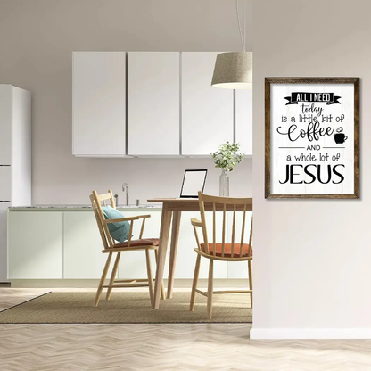 TIMBERLAND FRAME COFFEE AND JESUS WHITE