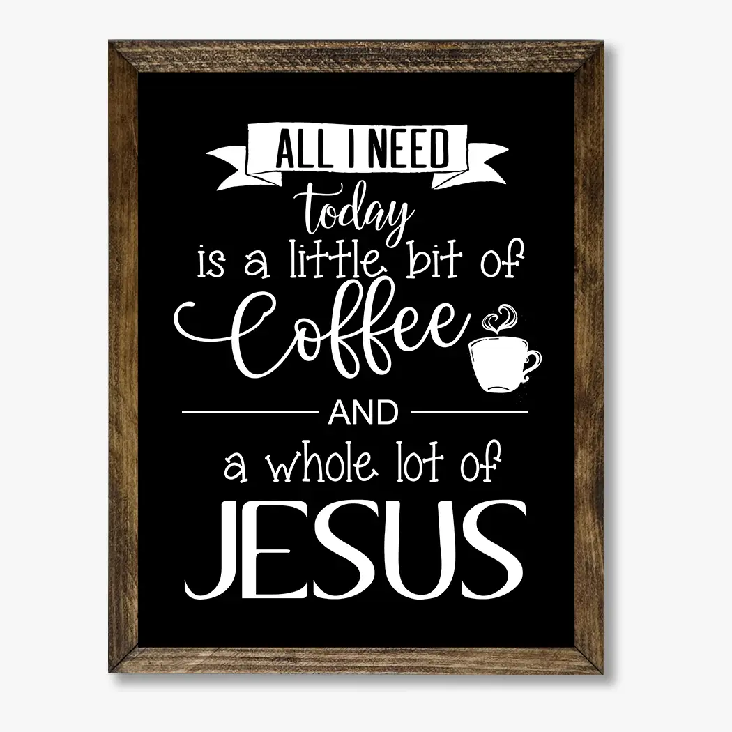 TIMBERLAND FRAME COFFEE AND JESUS BLACK