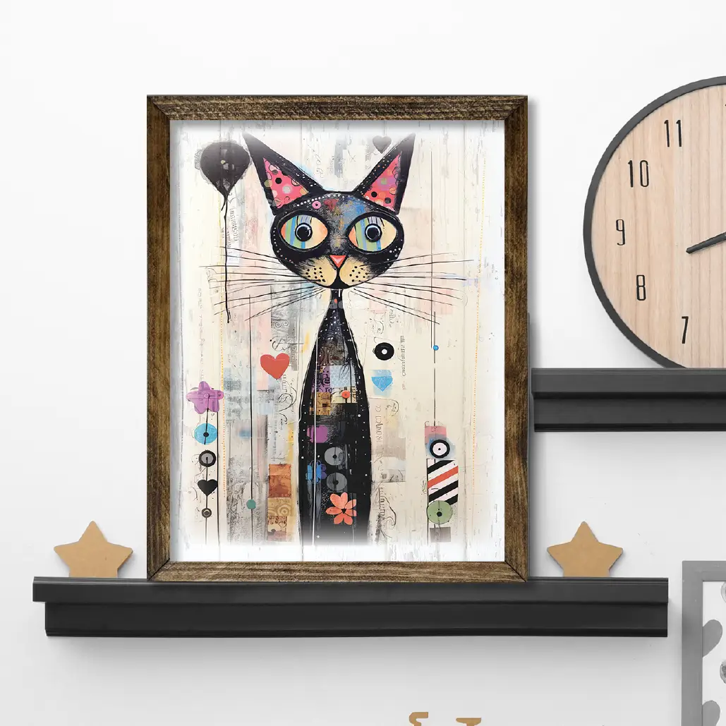 TIMBERLAND FRAME CAT ARTWORK