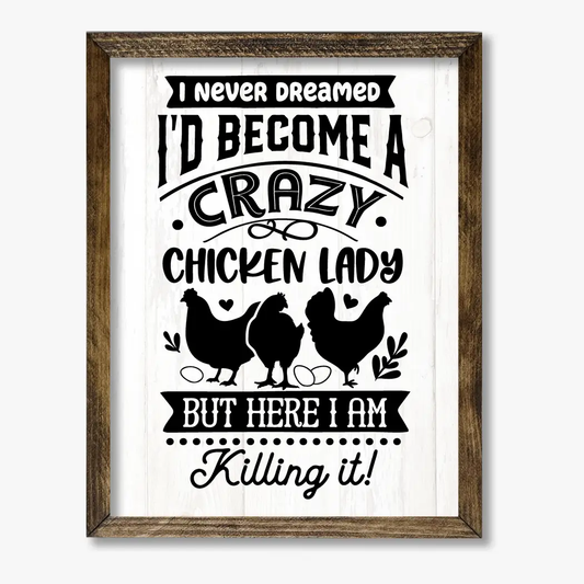 TIMBERLAND FRAME CRAZY CHICKEN LADY