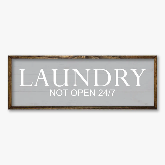 TIMBERLAND FRAME LAUNDRY NOT OPEN 24/7 GREY