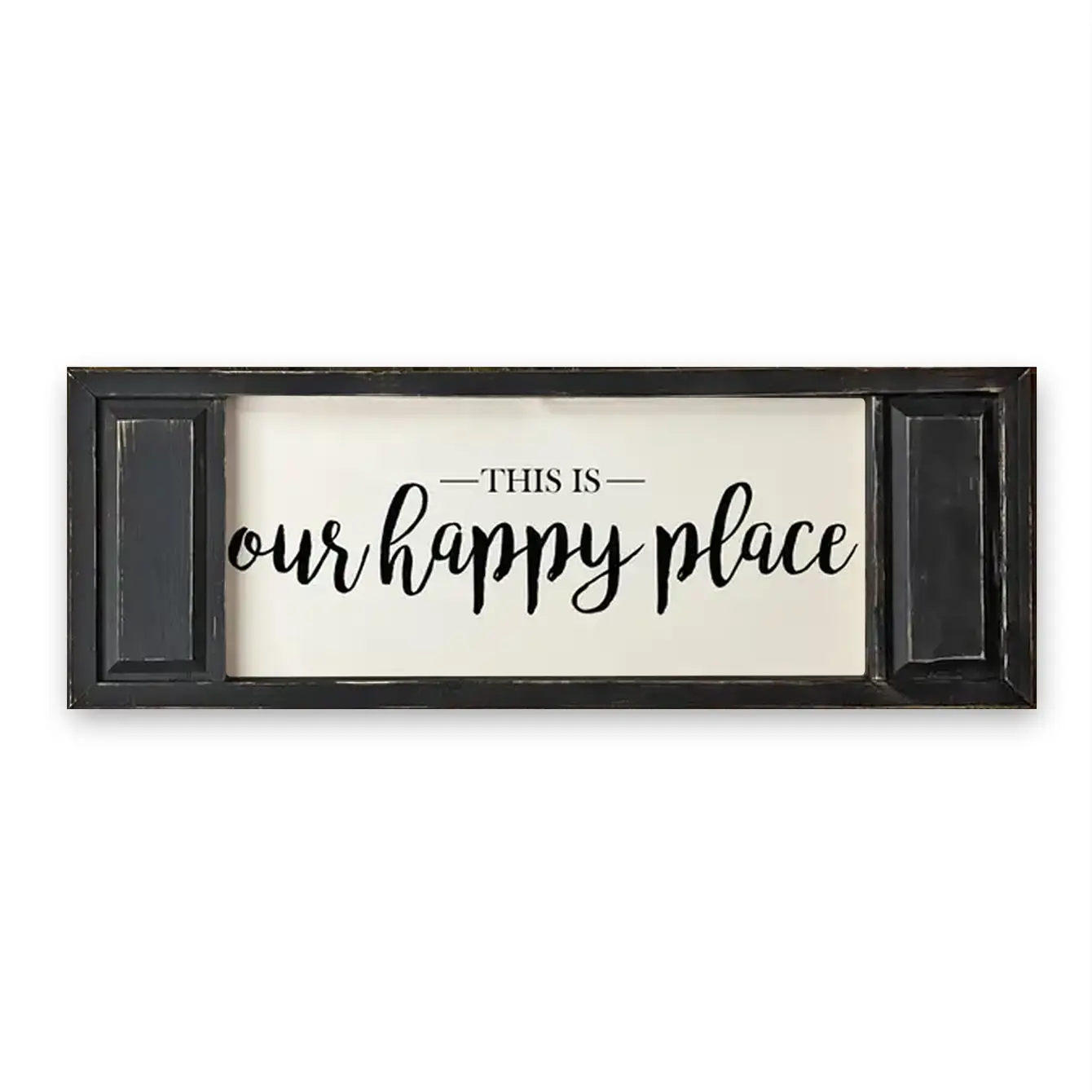 FRAMED CANVAS THIS IS OUR HAPPY PLACE