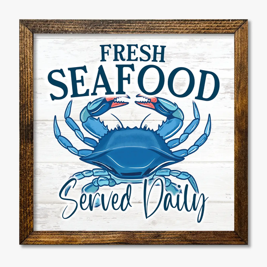 TIMBERLAND FRAME FRESH SEAFOOD SERVED DAILY