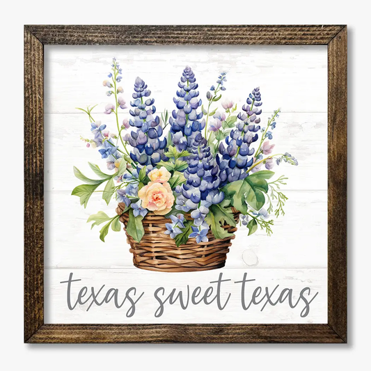 TIMBERLAND FRAME BLUEBONNET TEXAS SWEET TEXAS