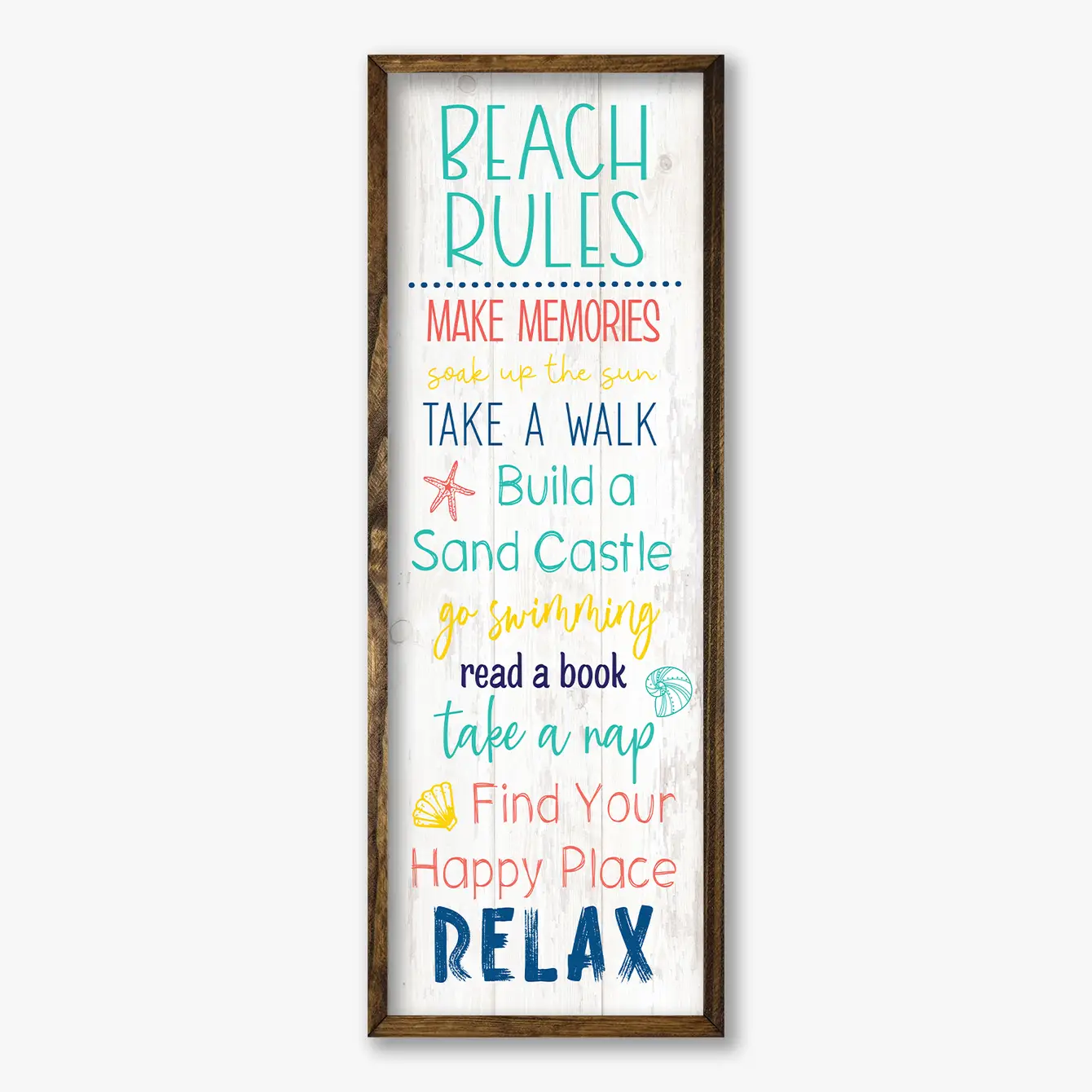 TIMBERLAND FRAME BEACH RULES