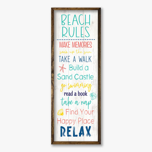 TIMBERLAND FRAME BEACH RULES