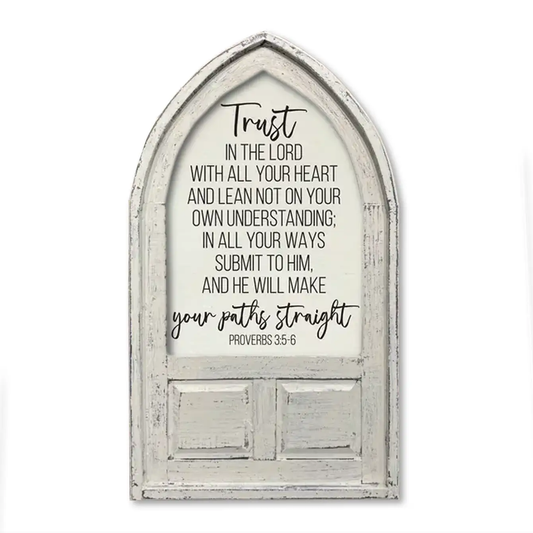 Small Arched Framed Trust in the Lord