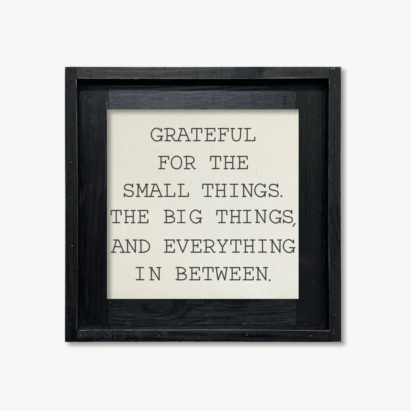 FRAMED CANVAS GRATEFUL FOR THE SMALL THINGS