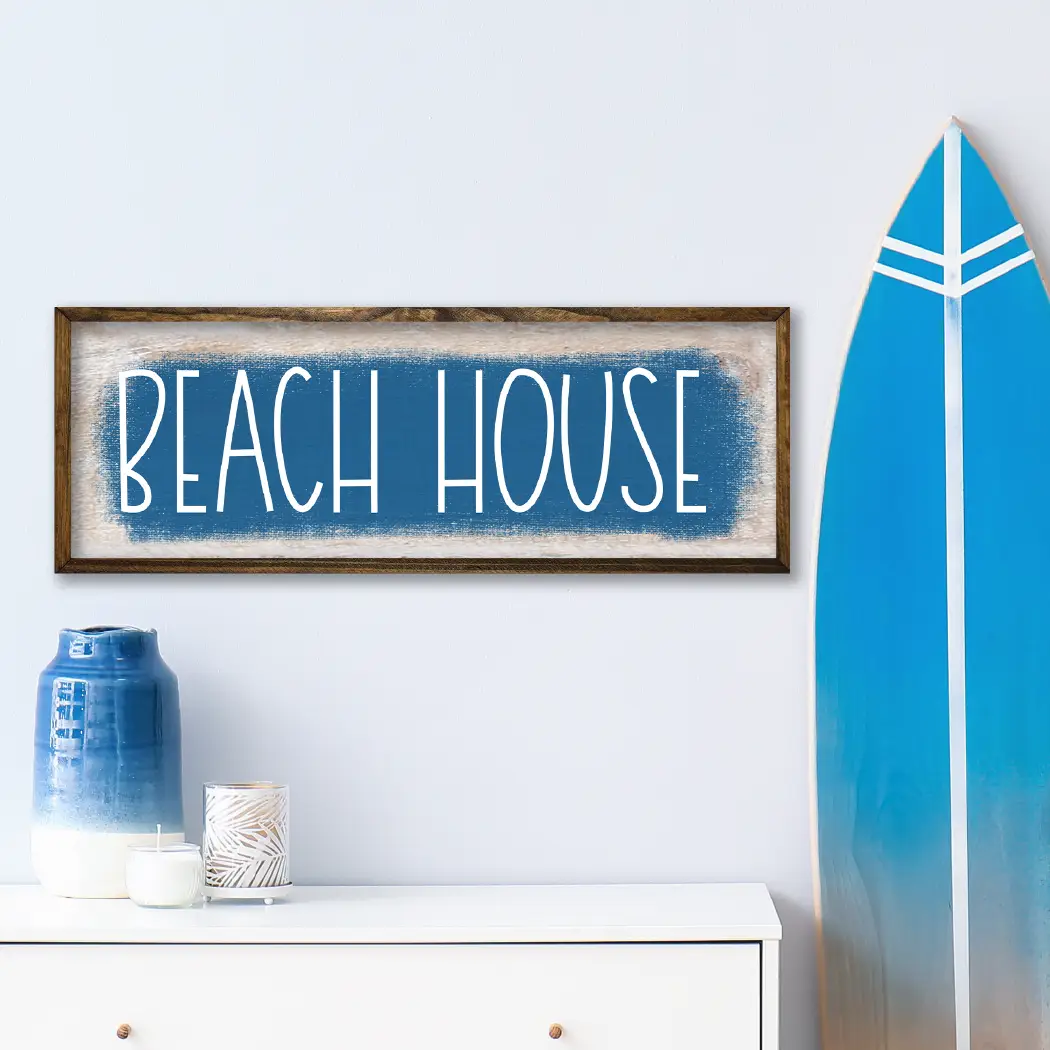 TIMBERLAND FRAME BEACH HOUSE (BLUE)